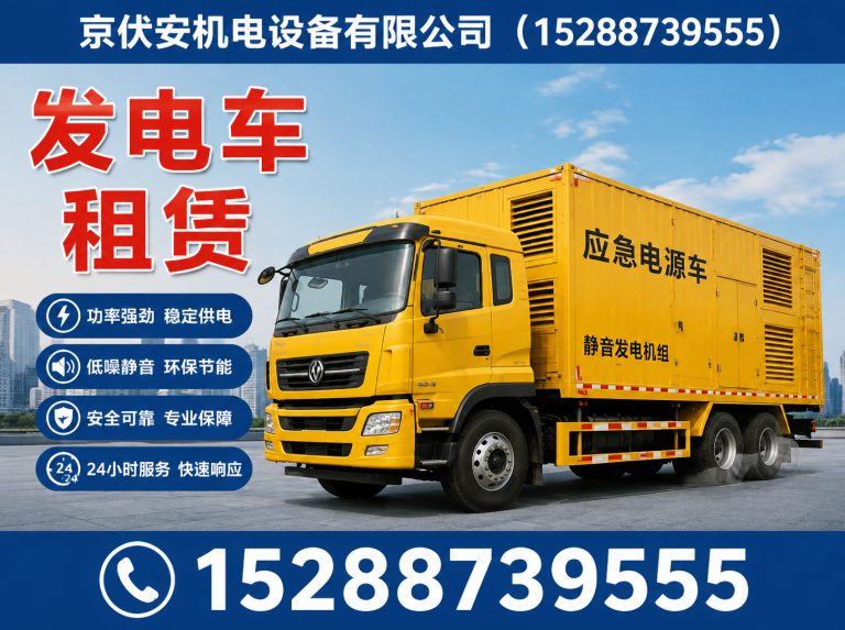 阜新柴油发电机组出租展示图